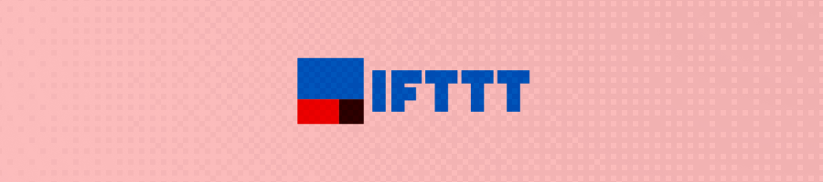 Bàner amb el logotip d'IFTTT per a automatització senzilla d'aplicacions i alternatives a Zapier