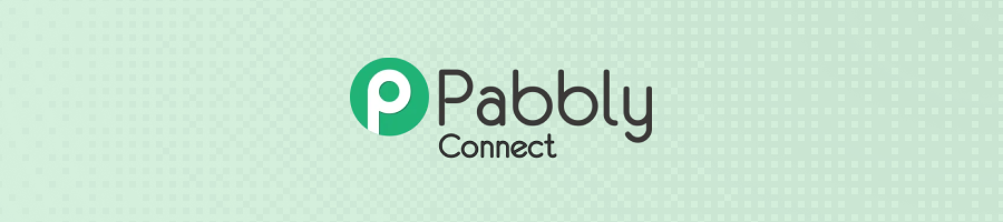 Bàner amb el logotip de Pabbly Connect per a automatització econòmica de fluxos de treball i alternatives a Zapier